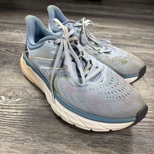 Hoka One One Women's Arahi 5 Blue Sneakers Walking Running Shoe Size 9 B